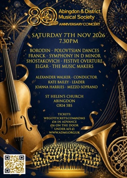 ADMS concert 7th November