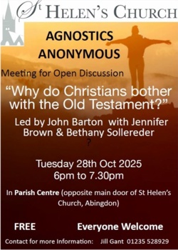 Agnostics Anonymous Oct 28 2025