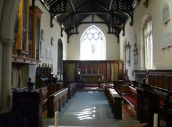 Chancel and high altar